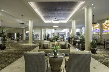 Lobby sitting area