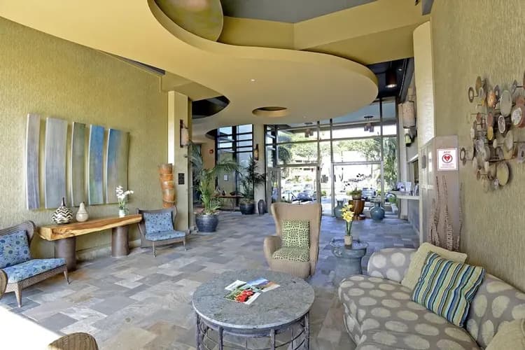 Lobby sitting area