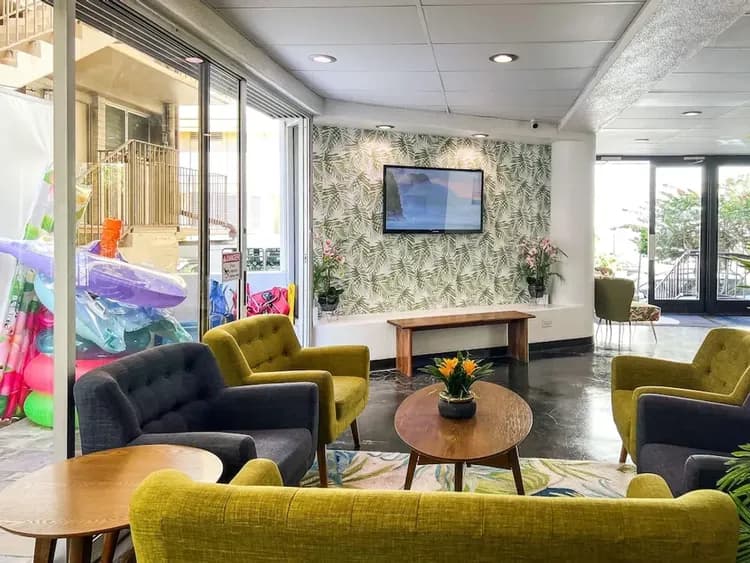 Lobby sitting area