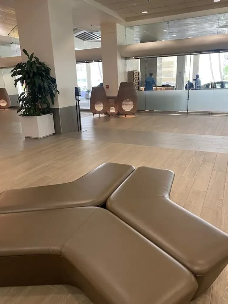 Lobby sitting area