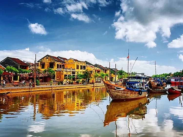 【越南旅遊．峴港五星5日】巴拿山纜車佛手橋、迦南島竹桶船、會安燈籠古鎮、美山聖地、無購物(含簽證)-9