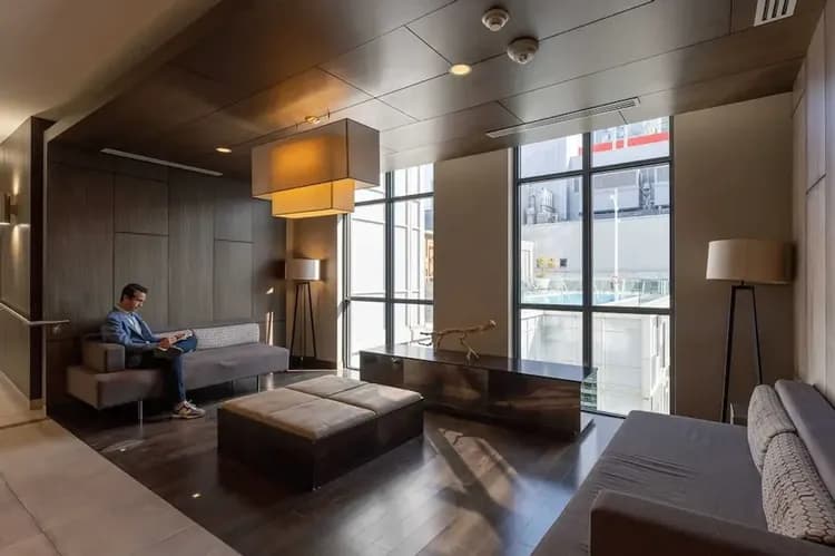 Lobby sitting area