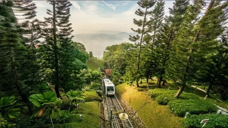 【馬來西亞檳城蘭卡威】文化遺產、三離島跳島、升旗山纜車、米其林下午茶、世界最大彎曲吊橋、網美鳥巢5＋1日