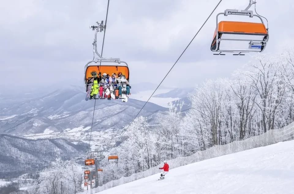 昆池岩滑雪渡假村