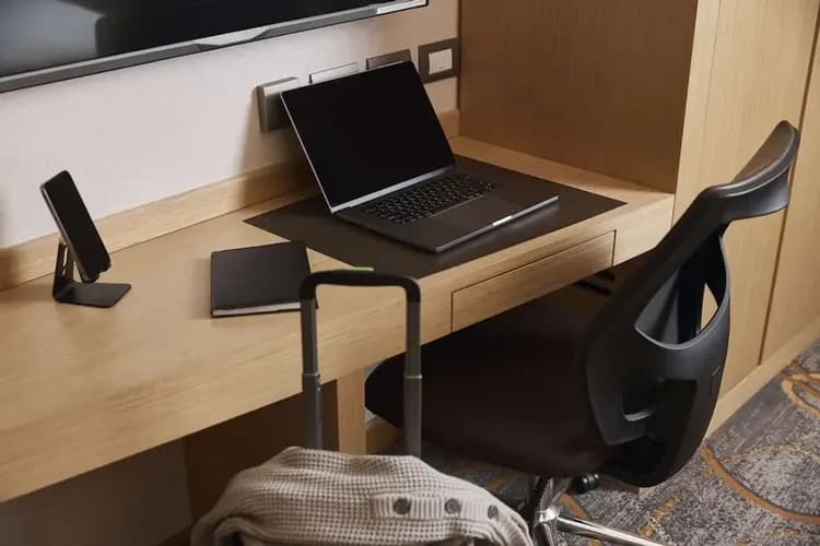 In-room business center