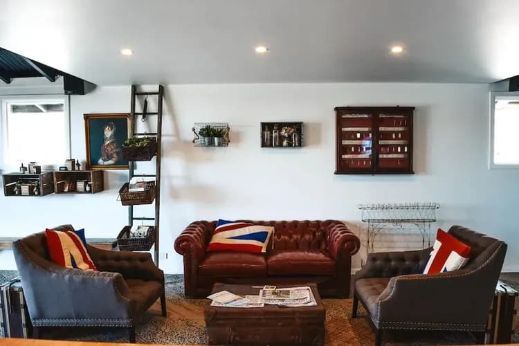 Lobby sitting area