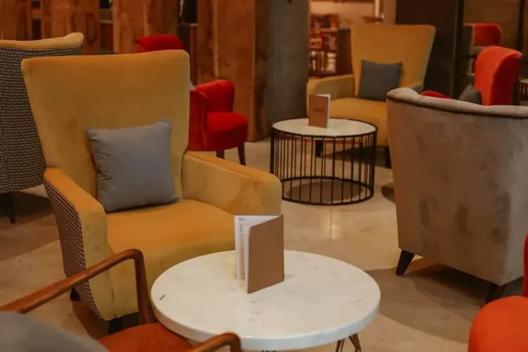Lobby sitting area