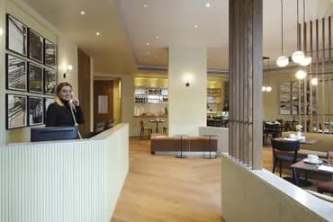 Check-in/check-out kiosk