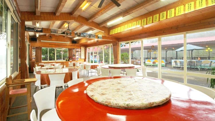 天秀山莊餐廳民宿～用餐區