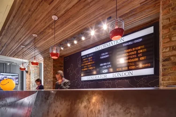 Check-in/check-out kiosk