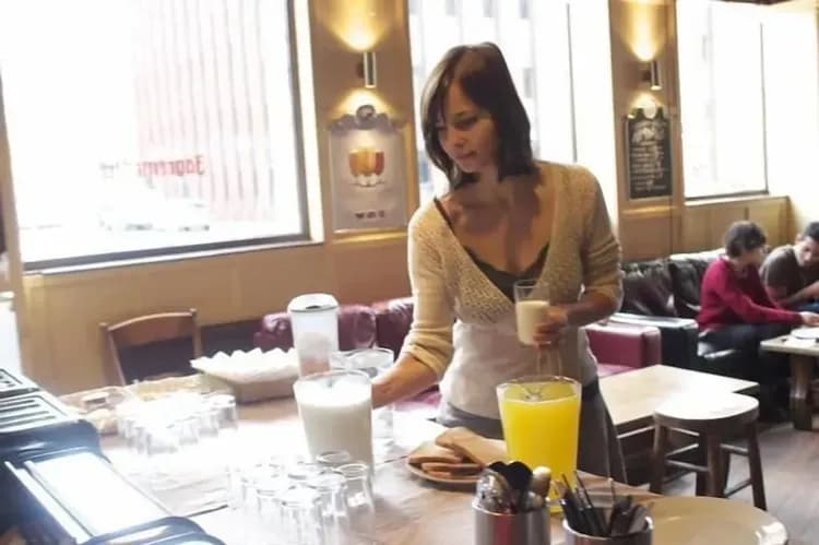 Breakfast buffet