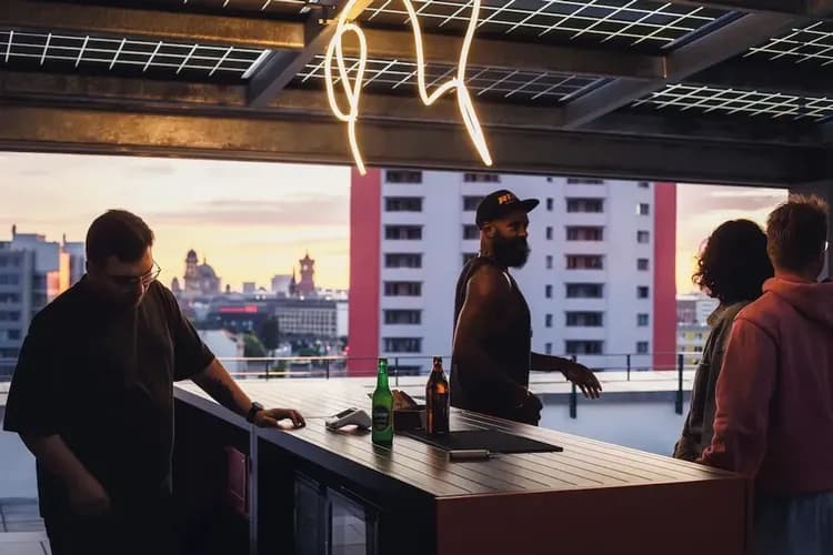 Rooftop terrace
