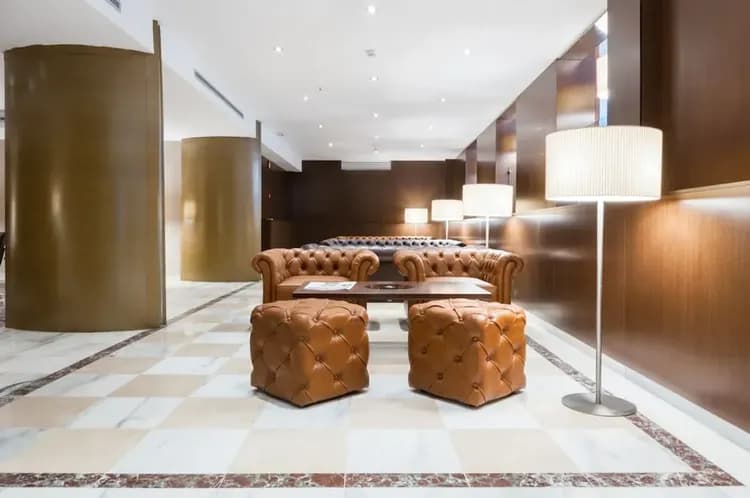 Lobby sitting area