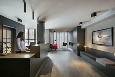 Check-in/check-out kiosk