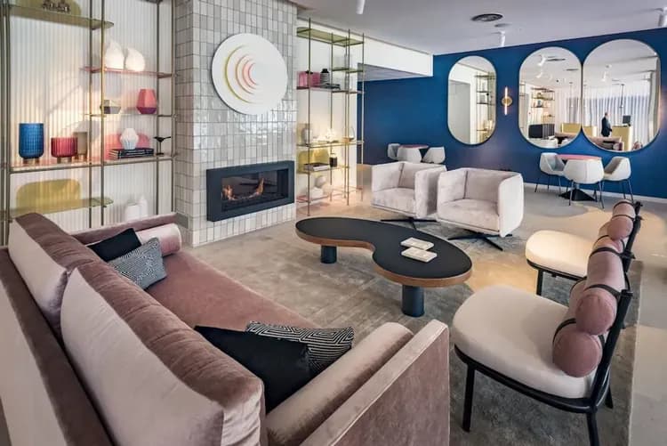 Lobby sitting area