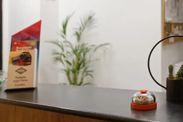 Check-in/check-out kiosk