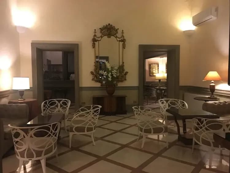 Lobby sitting area