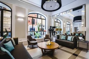 Lobby sitting area
