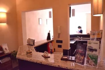 Check-in/check-out kiosk