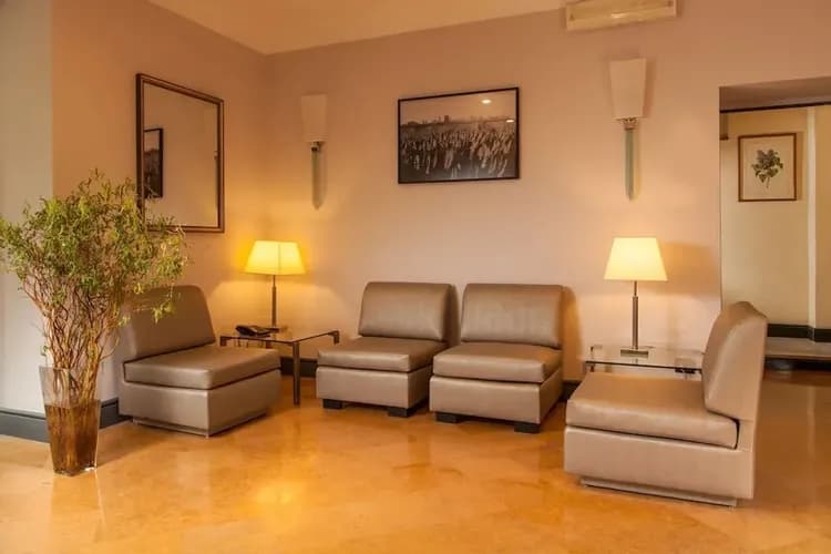 Lobby sitting area