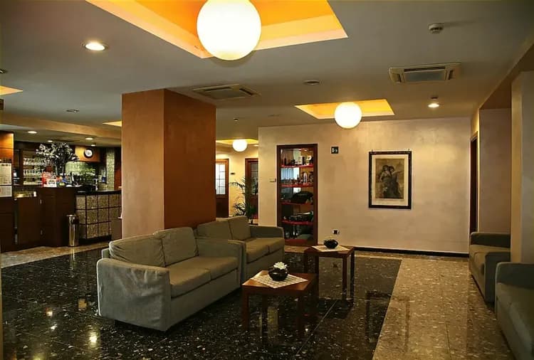 Lobby sitting area
