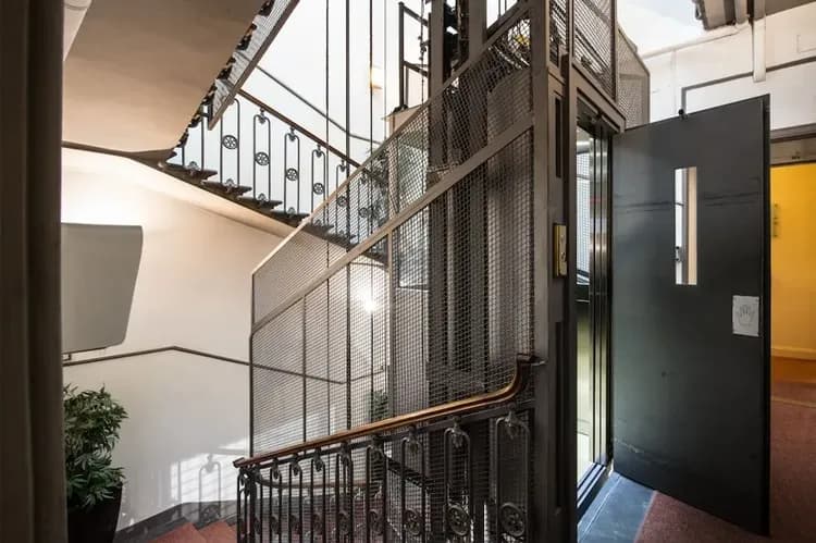 Interior entrance