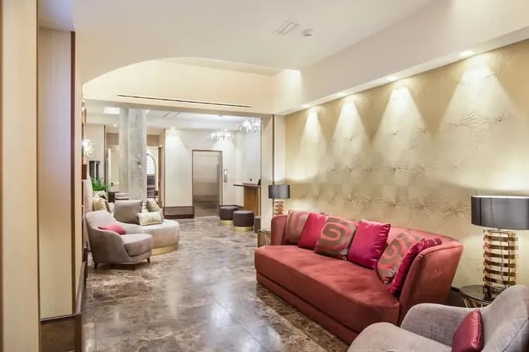 Lobby sitting area