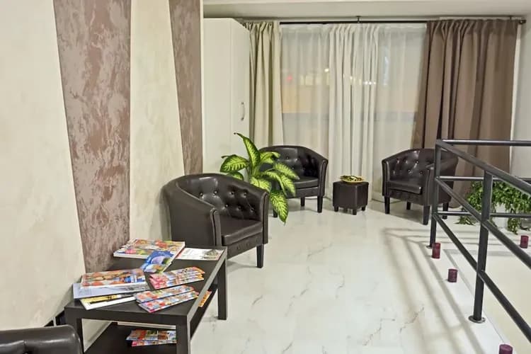Lobby sitting area