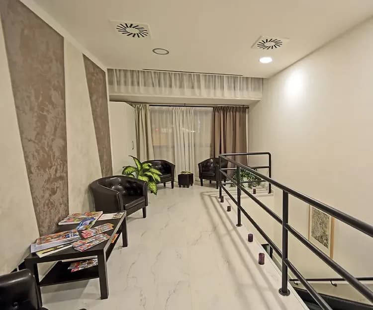Lobby sitting area