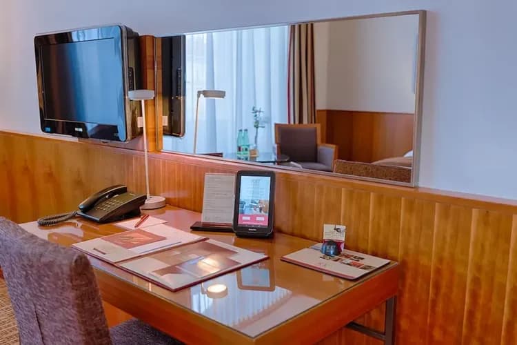 In-room business center