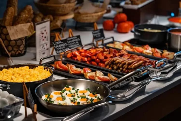 Breakfast buffet