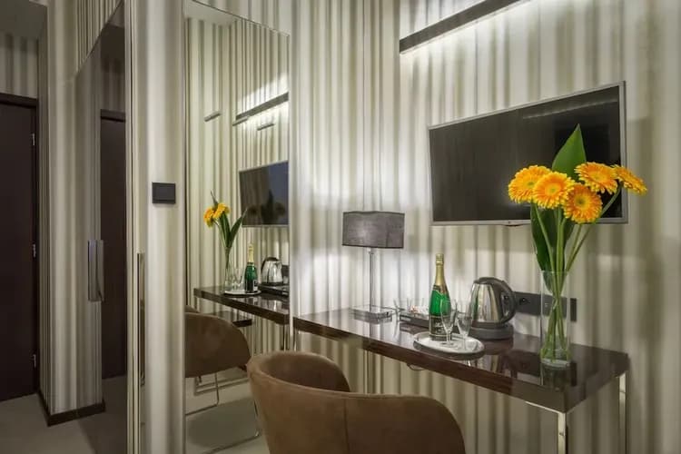 In-room business center