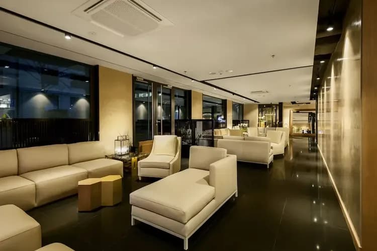 Lobby sitting area