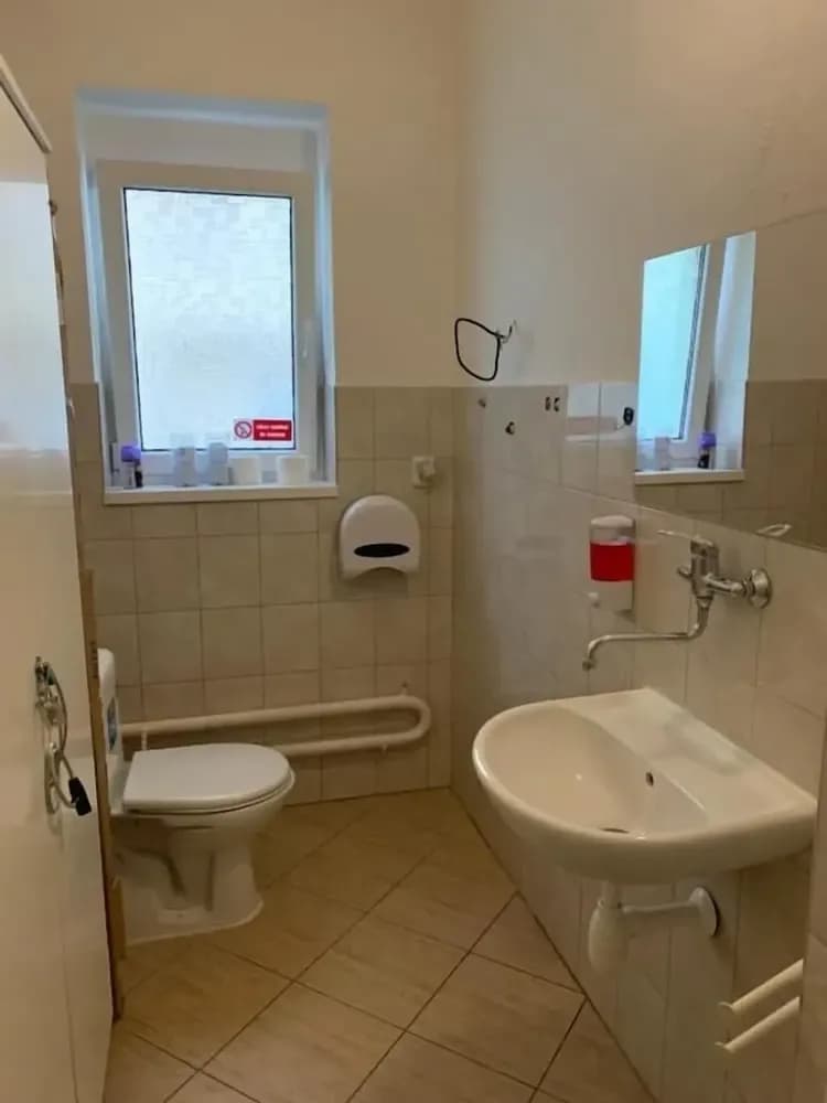 Shared bathroom