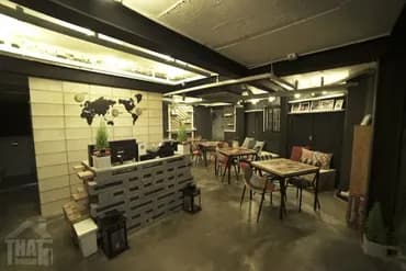 Check-in/check-out kiosk