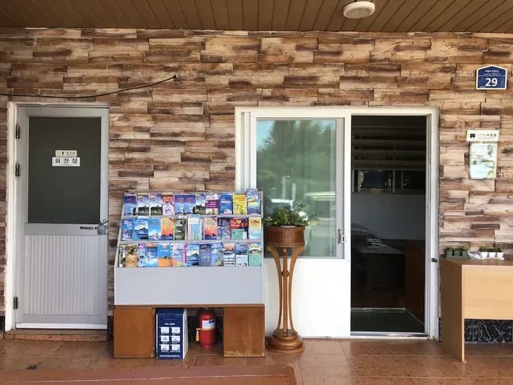 Interior entrance