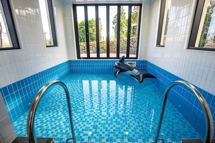 Indoor/outdoor pool