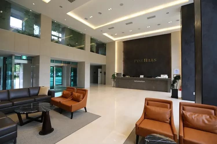 Lobby sitting area