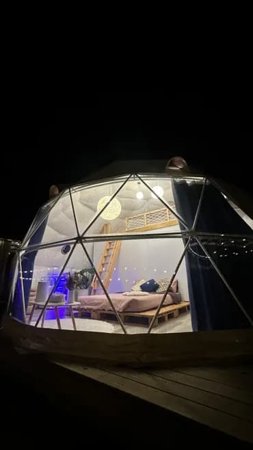 山見懶人露營 | 獨家85折起！星球帳上下鋪！獨立衛浴含冷氣！自助式露營體驗-3