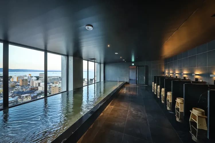 別府遊樂里AMANEK飯店｜別府站步行3分/遠眺別府塔/近竹瓦溫泉-4