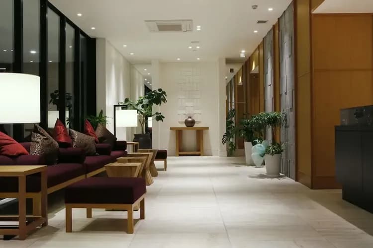 Lobby sitting area