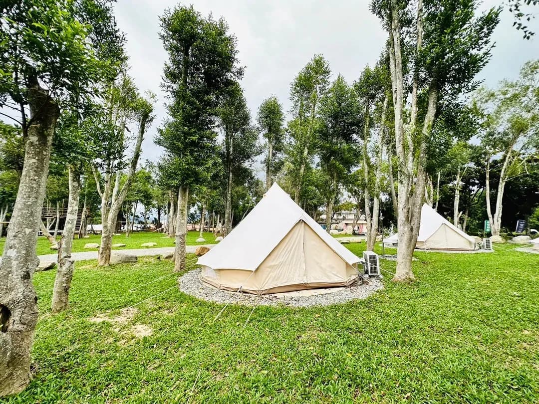 台東縣-軒沐居Campsite | 鹿野高台,走路5分鐘就到熱氣球會場!多種豪華免搭帳篷及帳位可選擇~