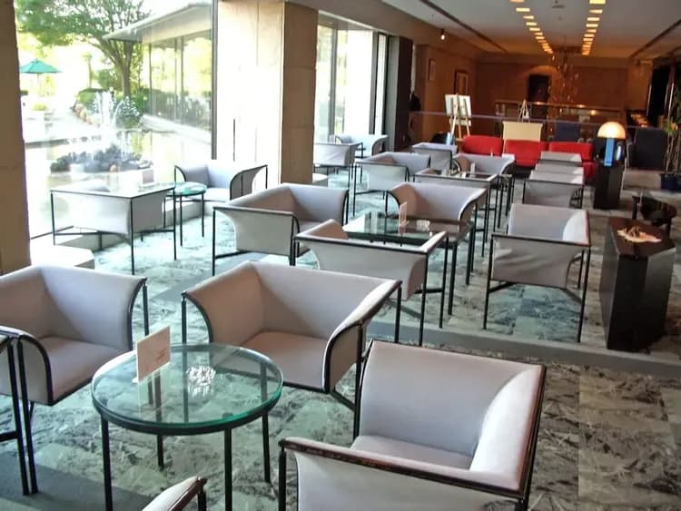 Lobby sitting area