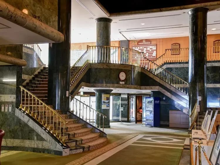 Interior entrance