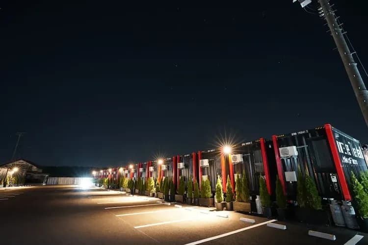 Front of property - evening/night