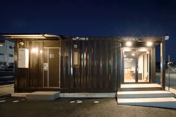 Front of property - evening/night