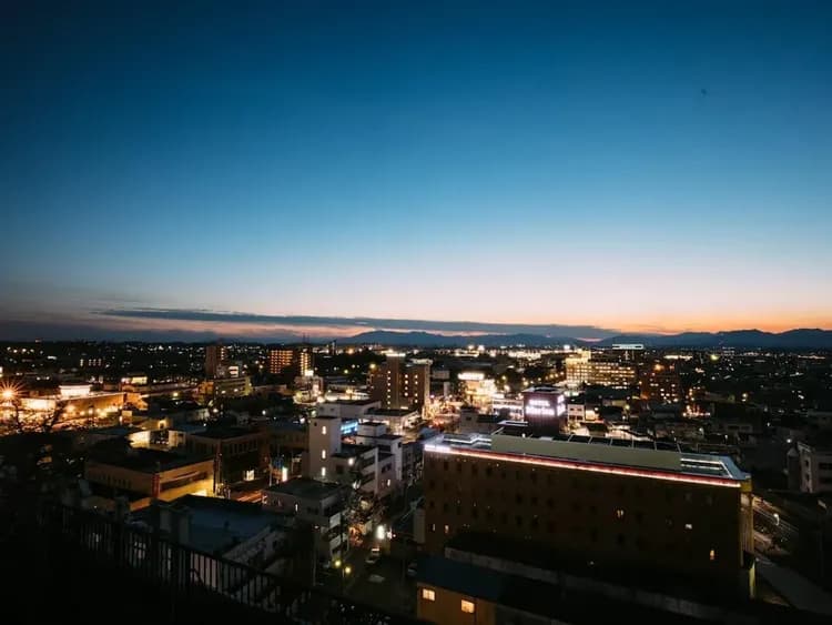 City view from property