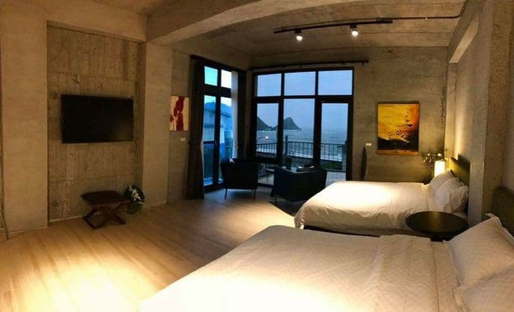 頂樓海景四人房