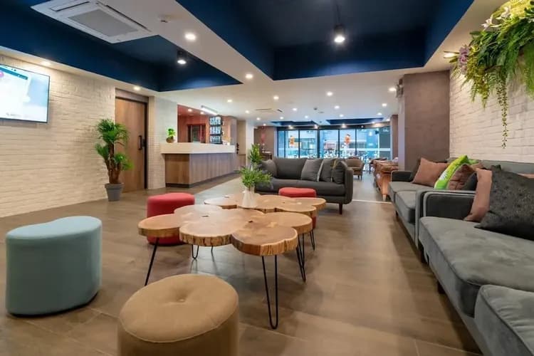 Lobby sitting area