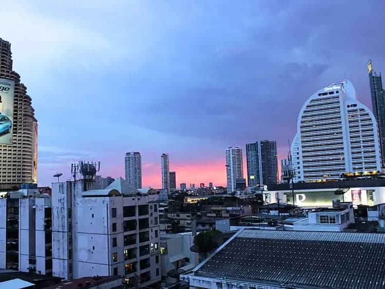 City view from property